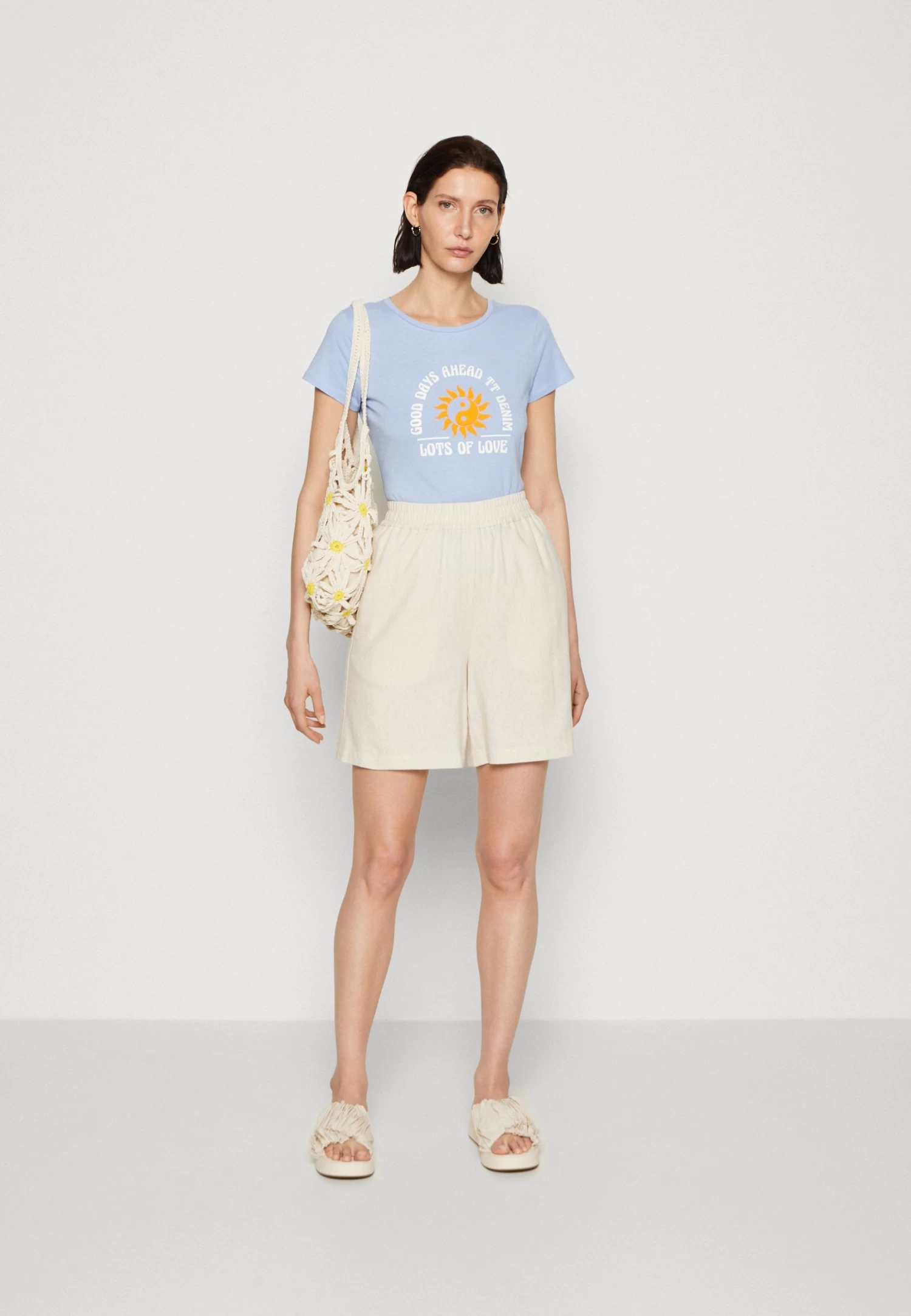 Anna Field Linen Mix - Shorts - Beige 2 Anna Field Linen Mix - Shorts - Beige - Image 2