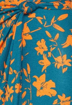 Anna Field Front Knot Midi Skirt - Pencil Skirt - Blue -Anna Field Shop ec90ec8a97224e79b6679664fbc7562a scaled