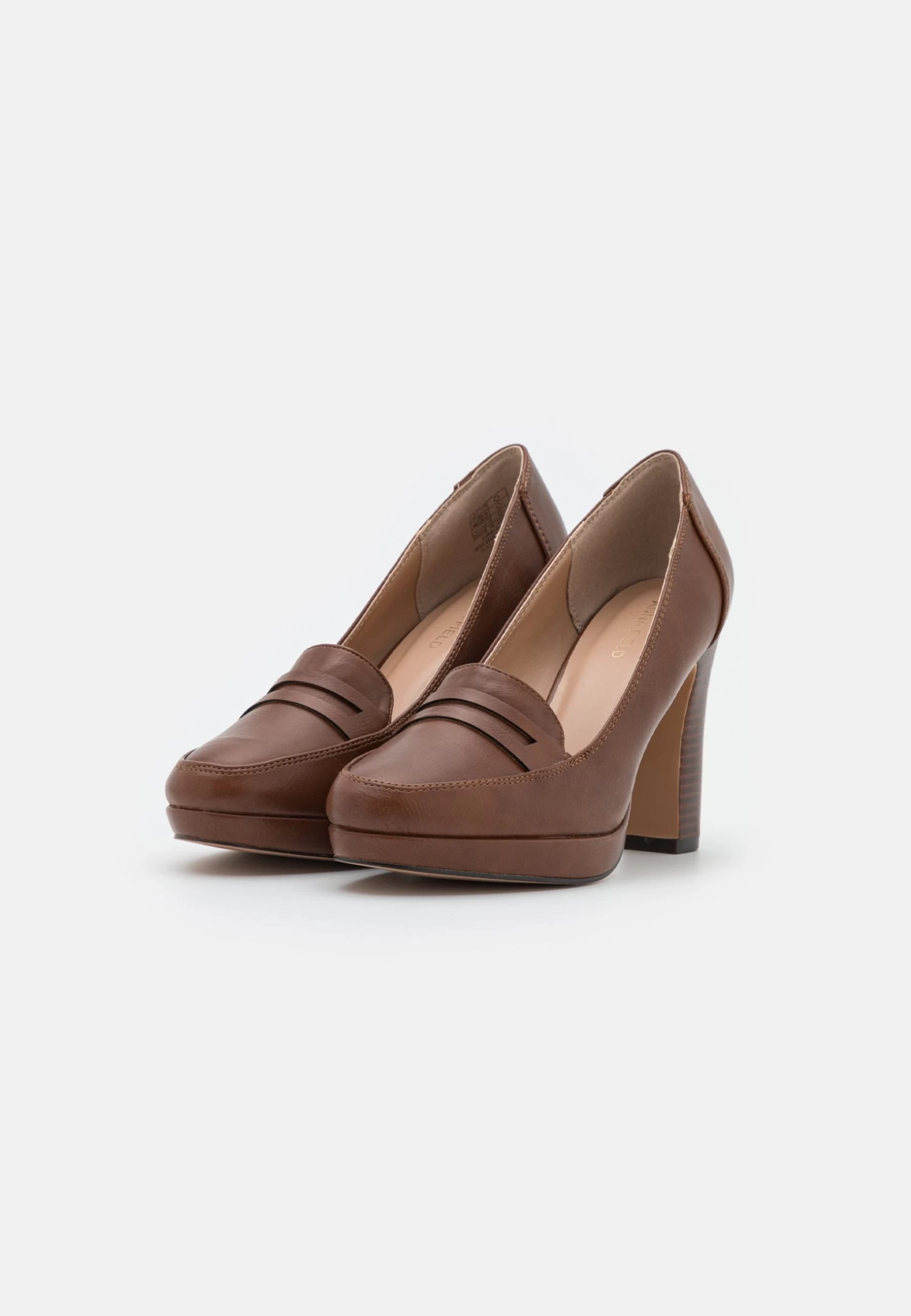 Anna Field Platform Heels - Cognac 3 Anna Field Platform Heels - Cognac - Image 3