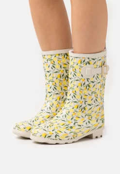 Anna Field Wellies - Yellow/Beige