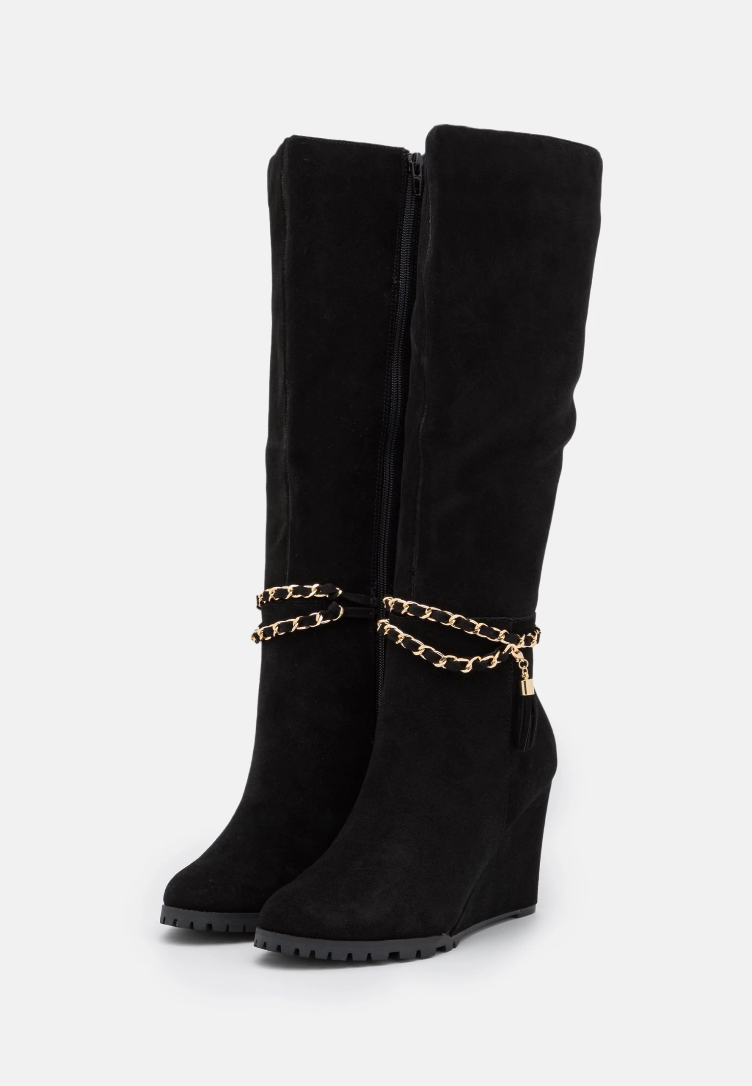 Anna Field Leather - Wedge Boots - Black 3 Anna Field Leather - Wedge Boots - Black - Image 3
