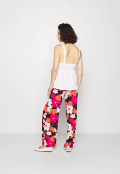 Trousers - Black/Pink/Orange -Anna Field Shop f4675fe5cc764243925c9c741c7c5b95 scaled