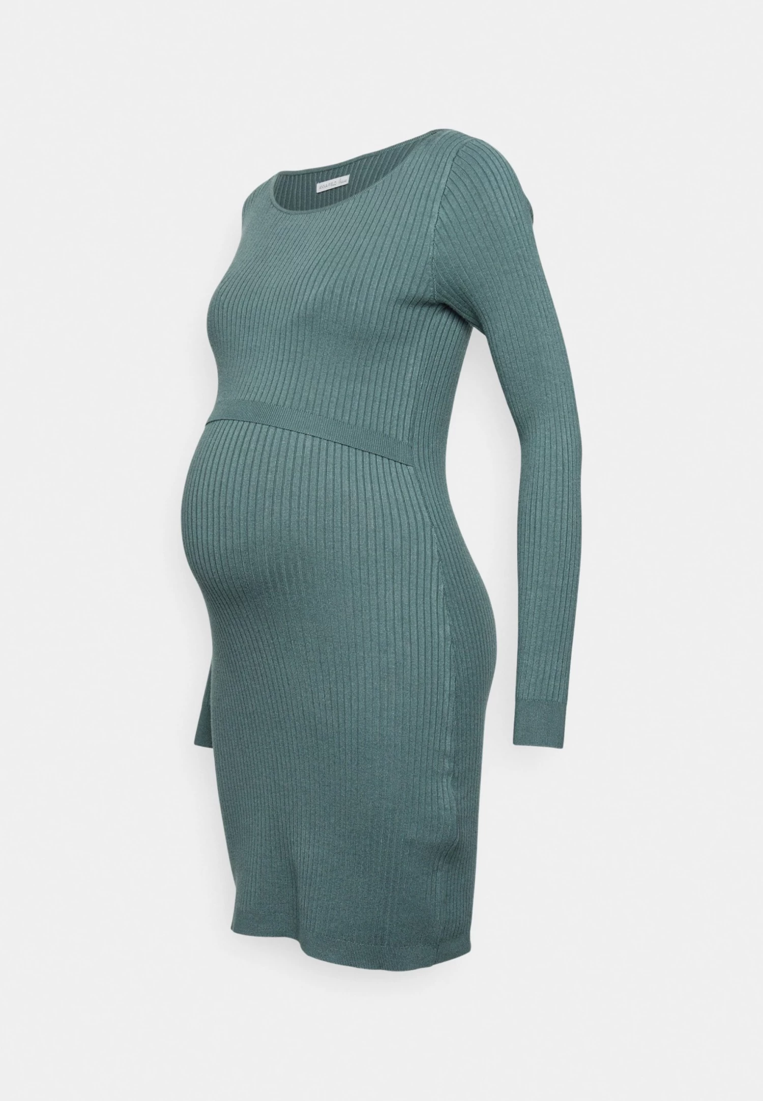 Jumper Dress - Dark Green 4 Jumper Dress - Dark Green - Image 4