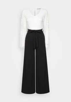 Anna Field Jumpsuit - White/Black