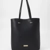 Anna Field Tote Bag -Black