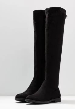 Over-The-Knee Boots - Black -Anna Field Shop f8db984a8e8a4257a5487eaa2461e58e