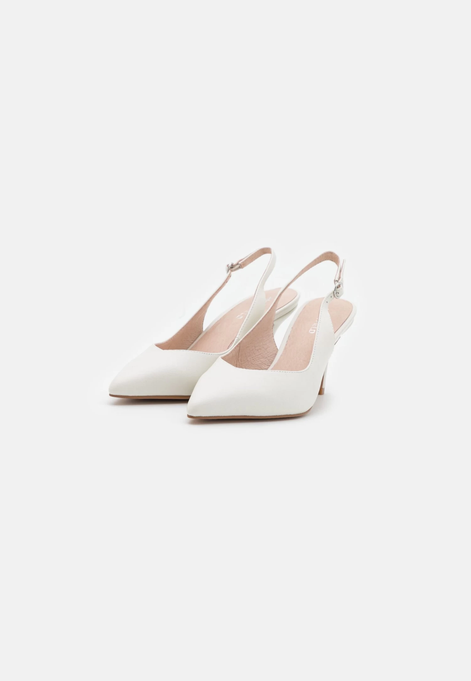 Anna Field Leather - Classic Heels - White 3 Anna Field Leather - Classic Heels - White - Image 3