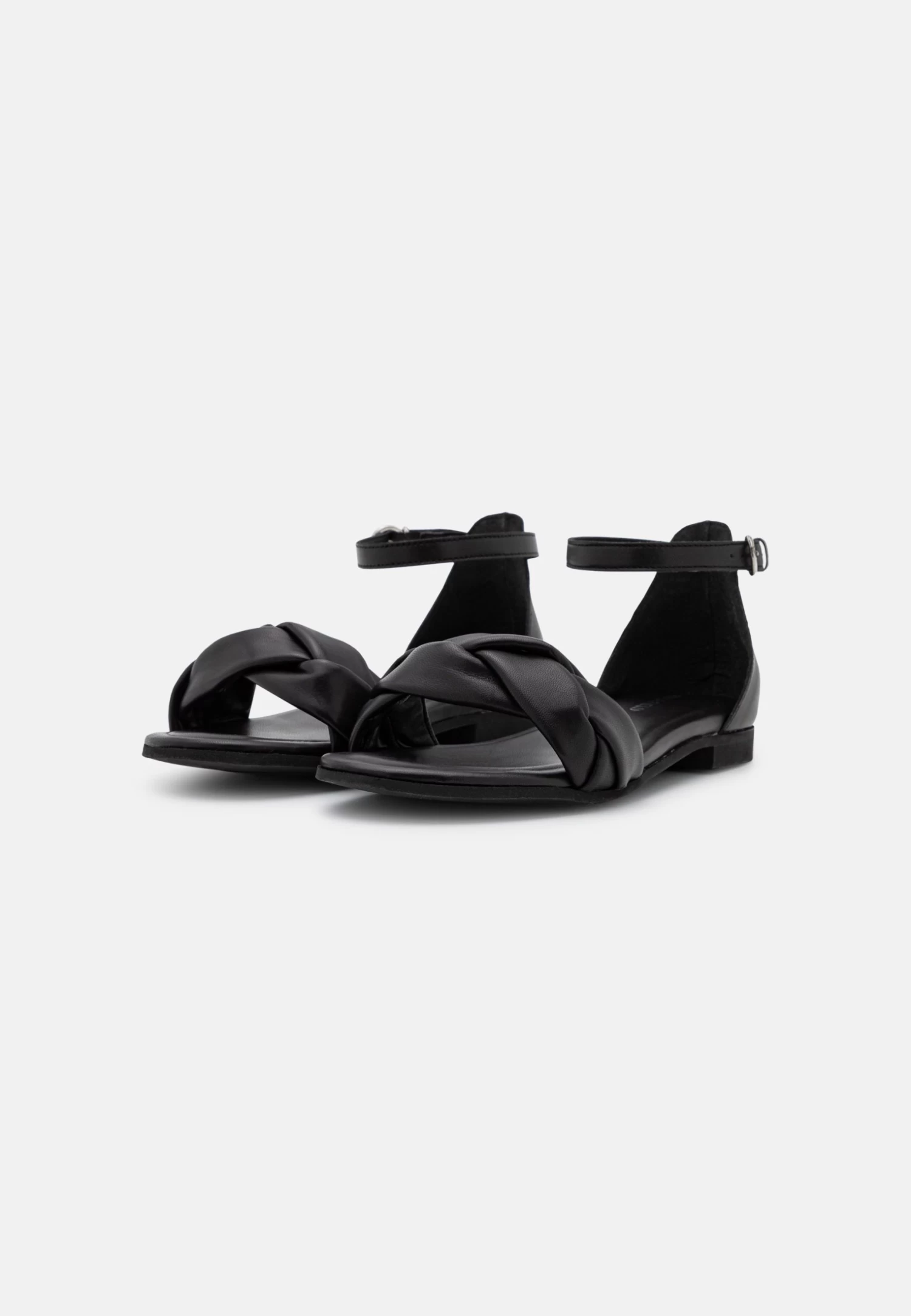 Leather - Sandals - Black 3 Leather - Sandals - Black - Image 3