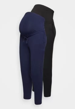 2Pack - Leggings - Trousers - Black/Dark Blue